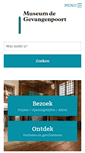 Mobile Screenshot of gevangenpoort.nl